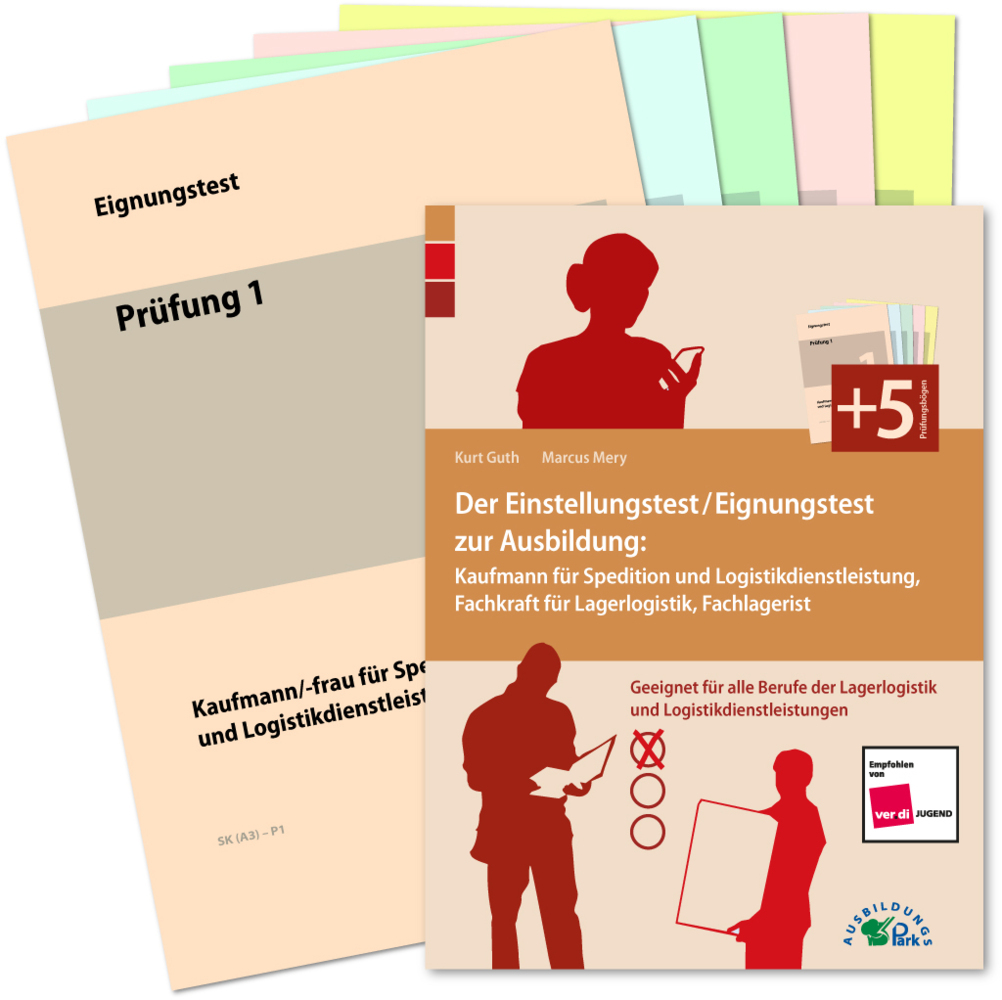 Der Eignungstest / Einstellungstest zur Ausbildung zum Kaufmann für Spedition und Logistikdienstleistung, Fachkraft für Lagerlogistik und Fachlagerist main product photo