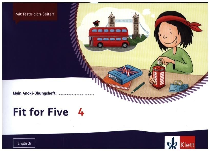 Mein Anoki-Übungsheft - Fit for five, 4. Klasse main product photo