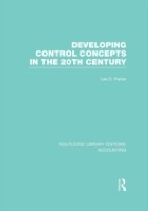 Developing control concepts in the 20th century