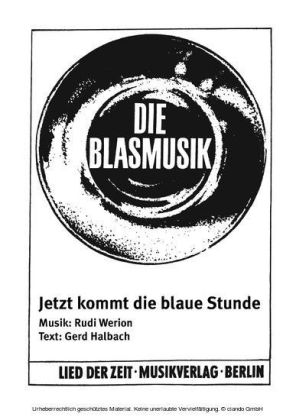 Jetzt kommt die blaue Stunde