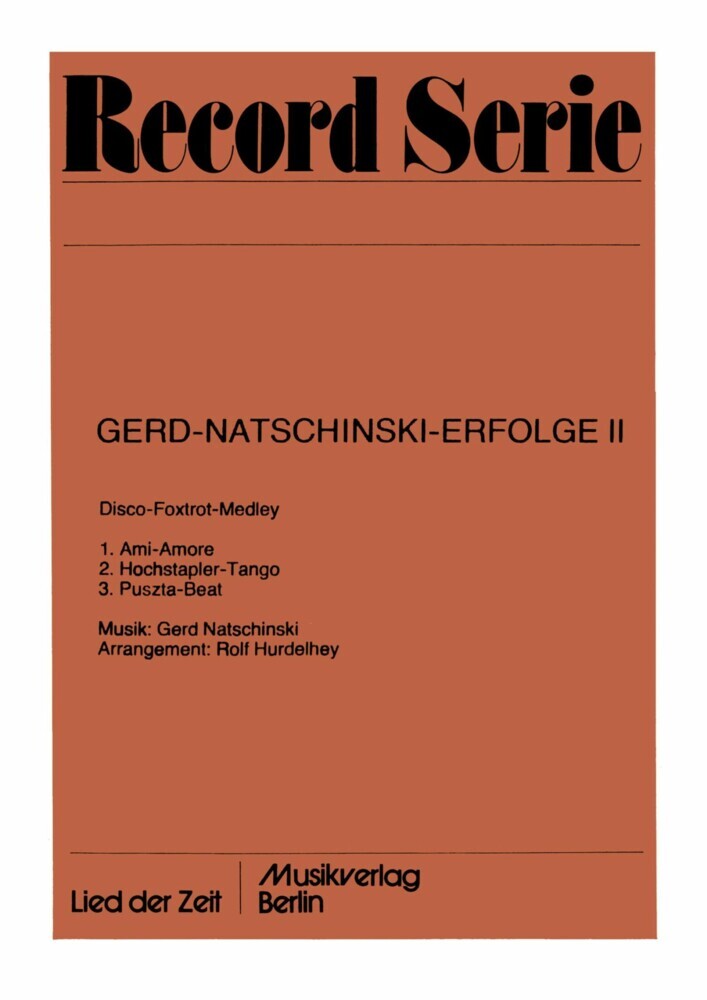 Gerd-Natschinski-Erfolge II main product photo