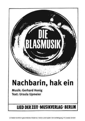 Nachbarin, hak ein