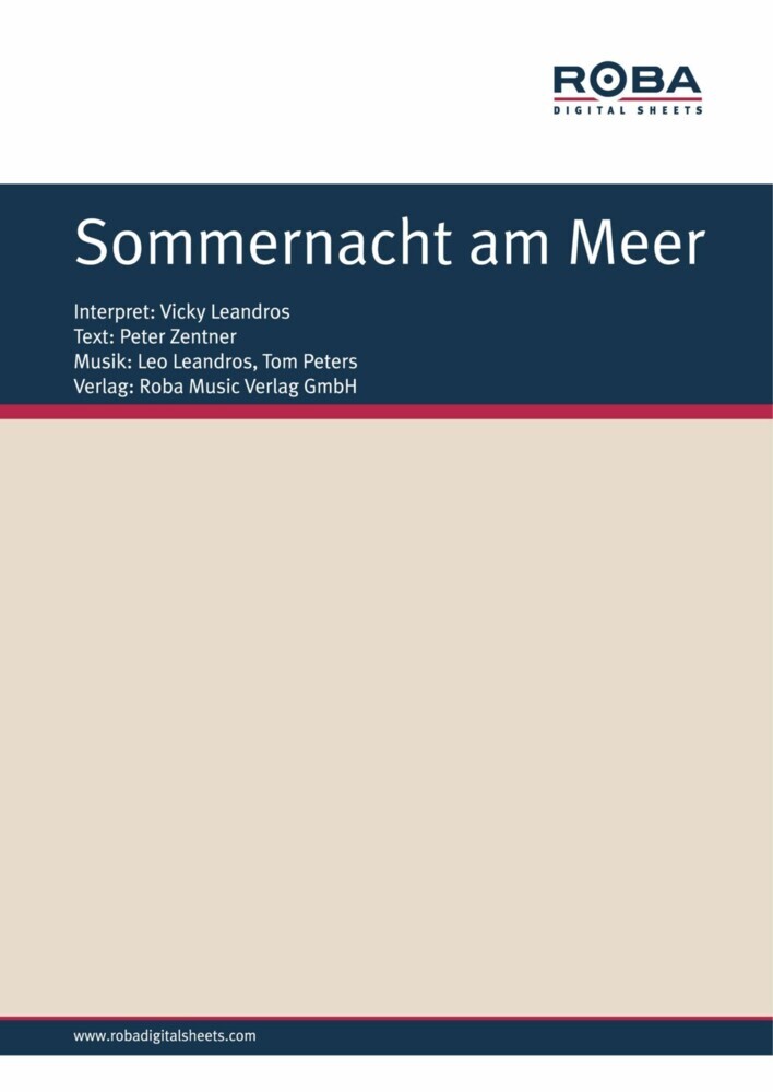 Sommernacht am Meer main product photo