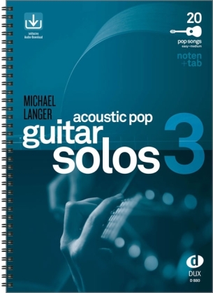 Acoustic Pop Guitar Solos, m. Audio-CD. Bd.3