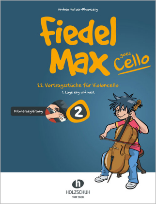 Fiedel-Max goes Cello 2 - Klavierbegleitung. Bd.2