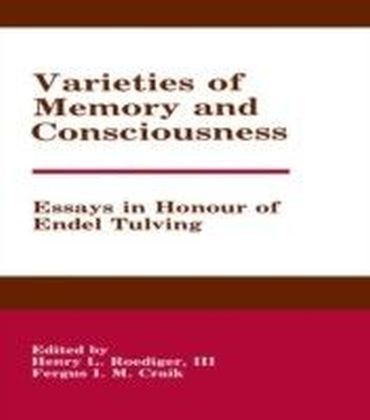 Varieties of Memory and Consciousness main product photo