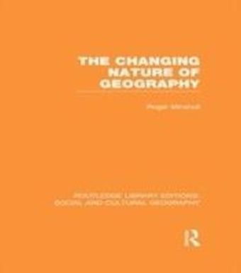 Changing Nature of Geography