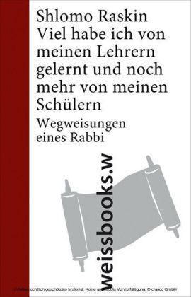 Viel habe ich von meinen Lehrern gelernt und noch mehr von meinen Schülern