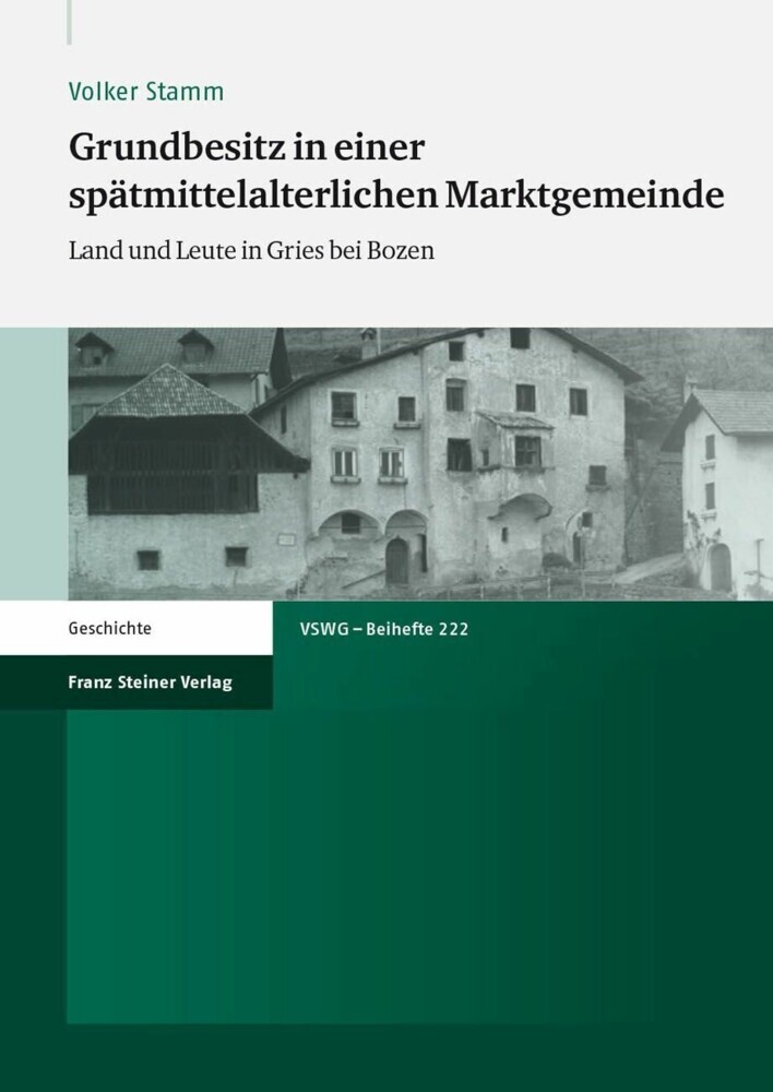 Grundbesitz in einer spätmittelalterlichen Marktgemeinde main product photo