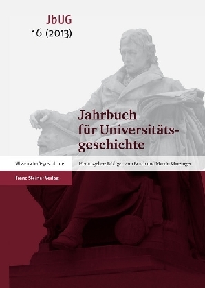Jahrbuch für Universitätsgeschichte 16 (2013) main product photo
