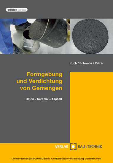 Formgebung und Verdichtung von Gemengen main product photo