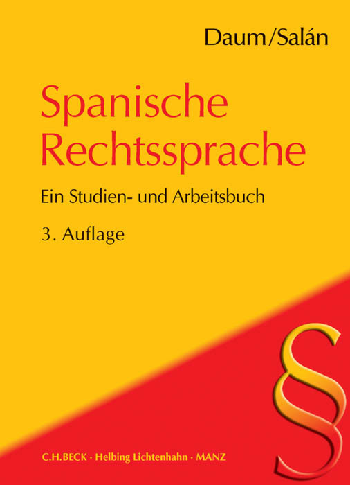 Einführung in die spanische Rechtssprache main product photo