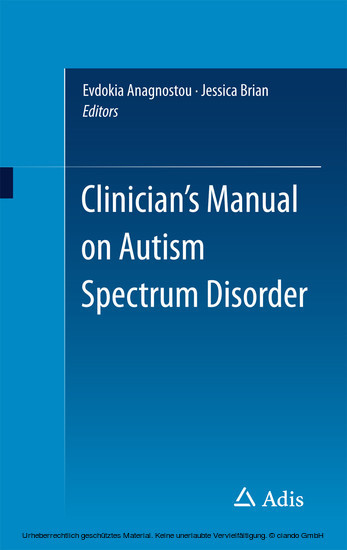 Clinician's Manual on Autism Spectrum Disorder main product photo