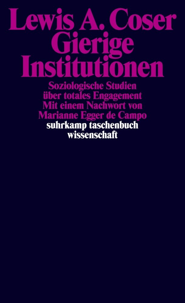 Gierige Institutionen main product photo