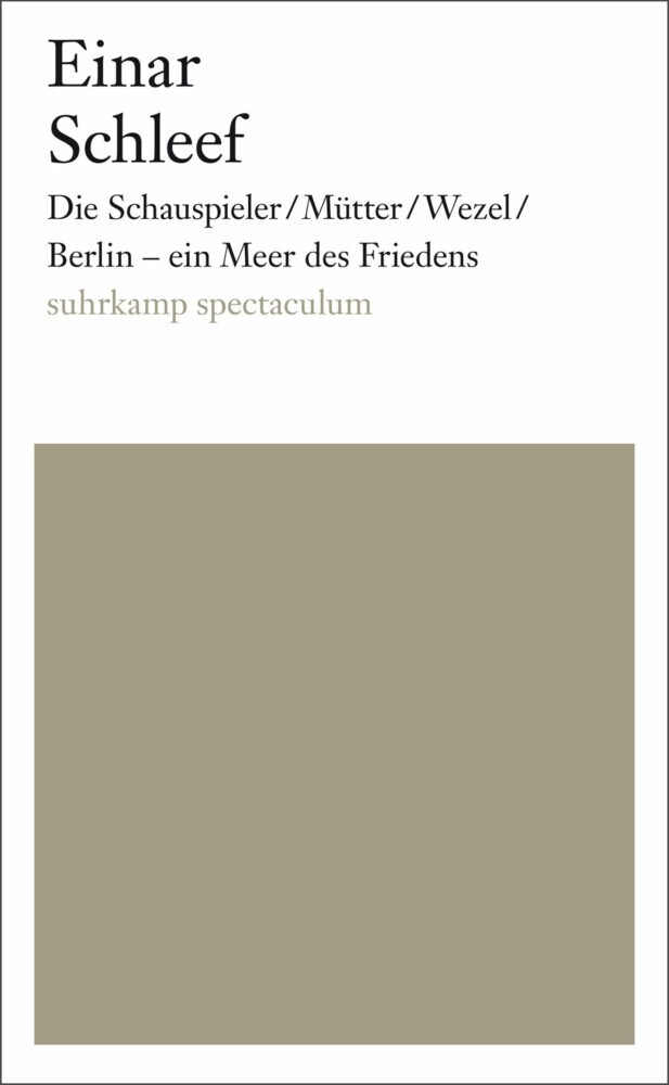 Die Schauspieler/Mütter/Wezel/ Berlin - ein Meer des Friedens main product photo