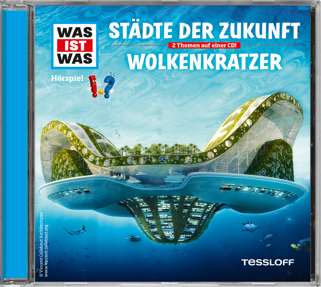 WAS IST WAS Hörspiel: Städte der Zukunft / Wolkenkratzer, Audio-CD main product photo