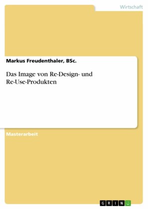 Das Image von Re-Design- und Re-Use-Produkten