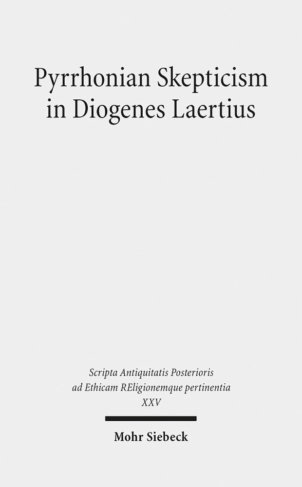 Pyrrhonian Skepticism in Diogenes Laertius main product photo