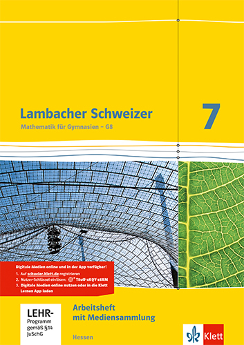 Lambacher Schweizer Mathematik 7 - G8. Ausgabe Hessen main product photo