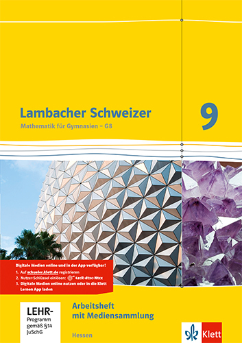Lambacher Schweizer Mathematik 9 - G8. Ausgabe Hessen main product photo