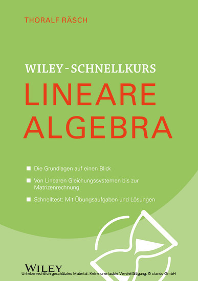 Wiley-Schnellkurs Lineare Algebra main product photo