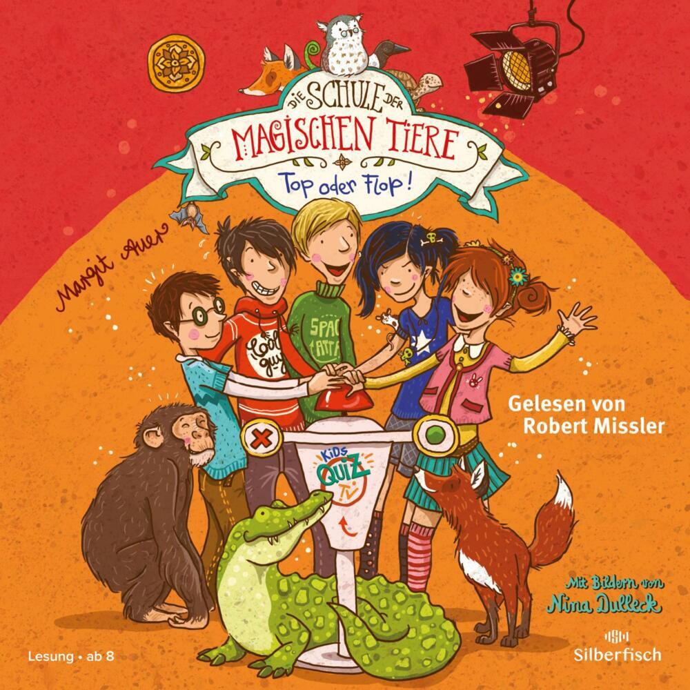 Die Schule der magischen Tiere 5: Top oder Flop!, 2 Audio-CD main product photo