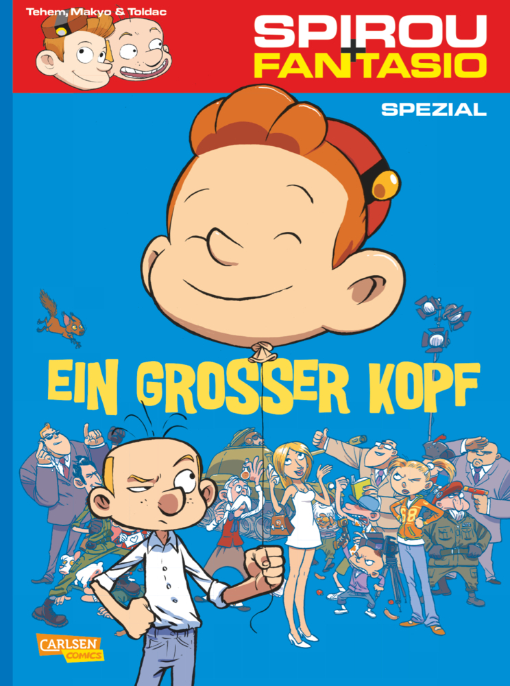 Spirou und Fantasio Spezial 20: Ein großer Kopf main product photo