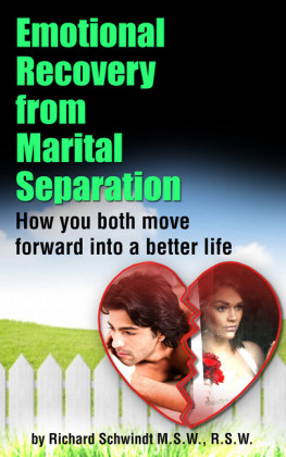 Emotional Recovery from Marital Separation
