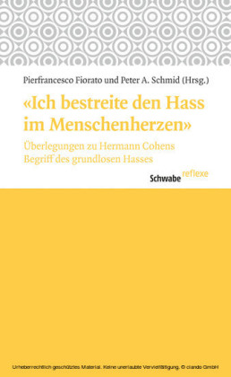 "Ich bestreite den Hass im Menschenherzen"