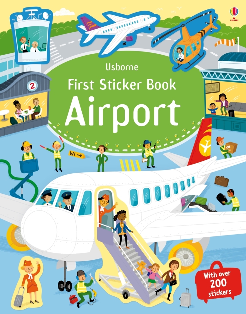 First Sticker Book Airport main product photo