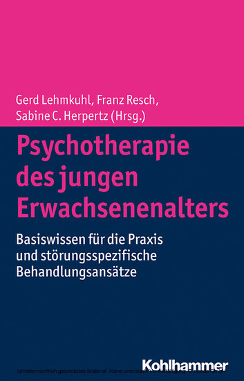 Psychotherapie des jungen Erwachsenenalters main product photo