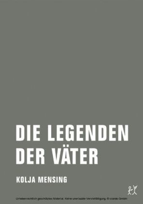 Die Legenden der Väter