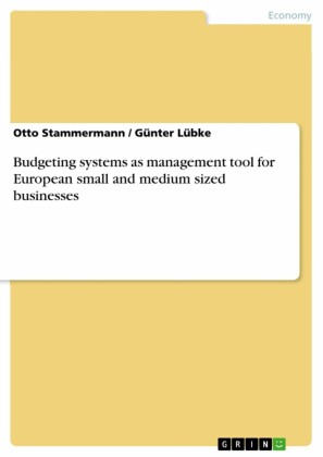 Budgeting systems as management tool  for European small and medium sized businesses