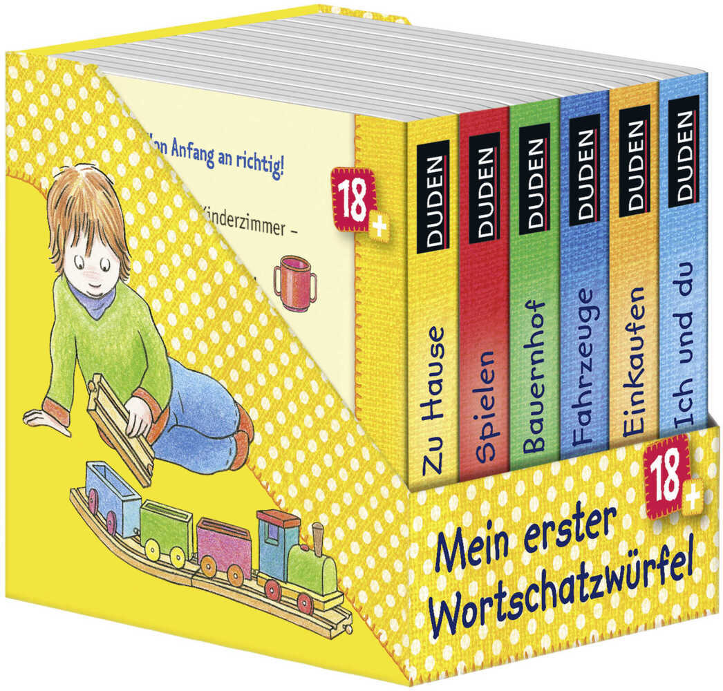 Duden 18+: Mein erster Wortschatzwürfel main product photo