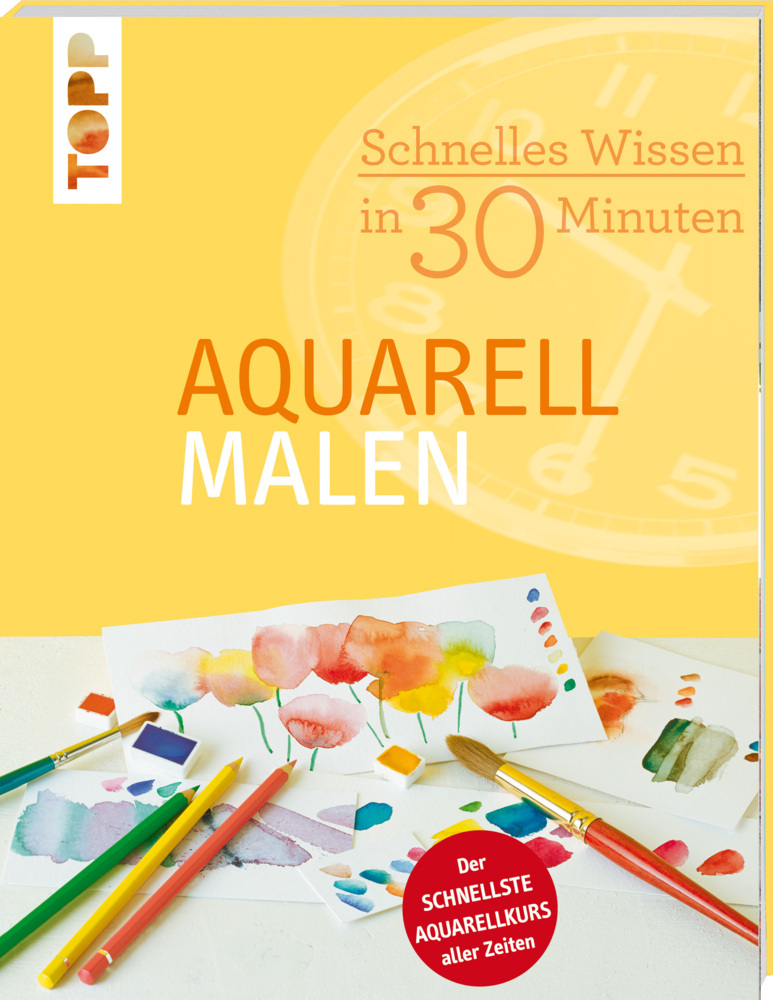 Schnelles Wissen in 30 Minuten - Aquarell malen main product photo