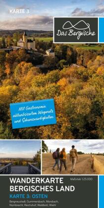 Naturpark Bergisches Land - Waldbröl, Morsbach, Reichsdorf, Wanderkarte