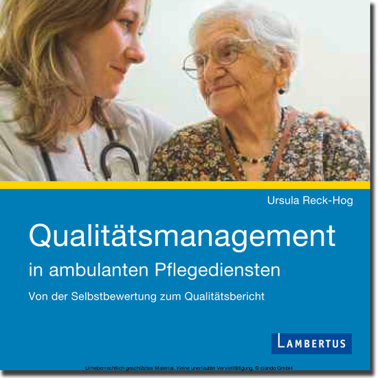 Qualitätsmanagement in ambulanten Pflegediensten main product photo