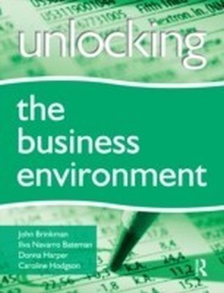 Unlocking the Business Environment main product photo