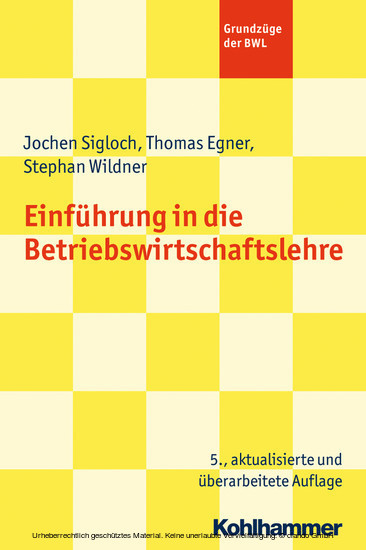 Einführung in die Betriebswirtschaftslehre main product photo