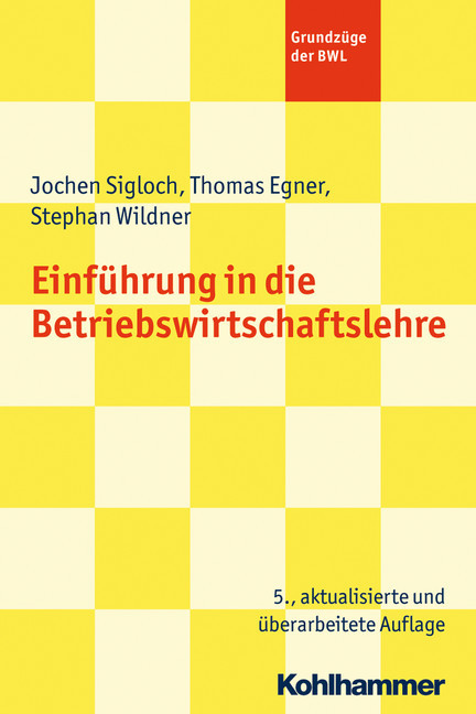 Einführung in die Betriebswirtschaftslehre main product photo