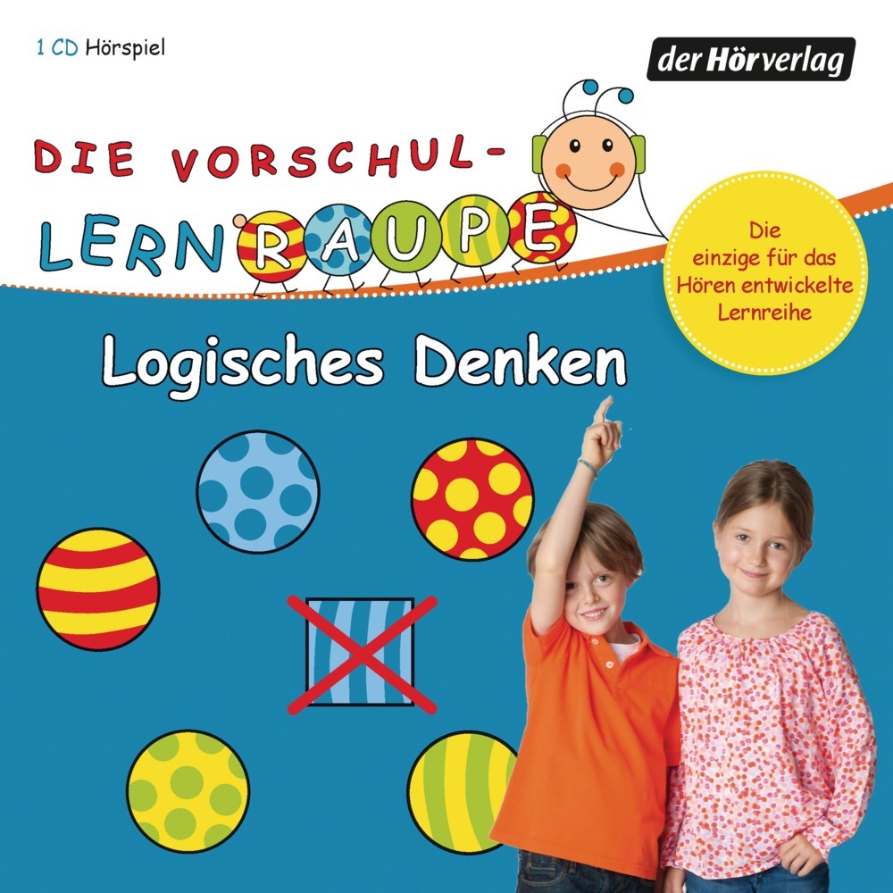 Die Vorschul-Lernraupe: Logisches Denken, 1 Audio-CD main product photo