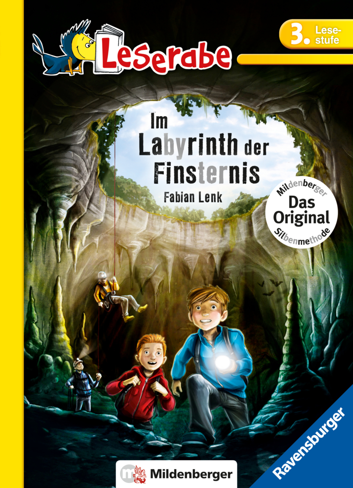 Leserabe mit Mildenberger Silbenmethode - Im Labyrinth der Finsternis main product photo