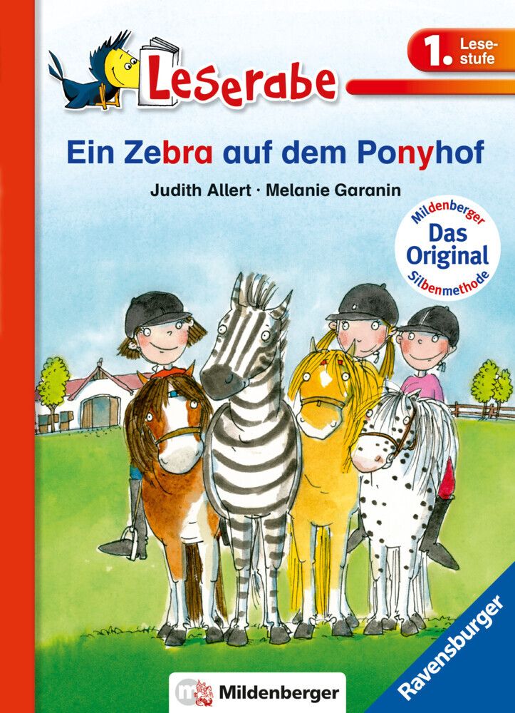 Leserabe mit Mildenberger Silbenmethode - Ein Zebra auf dem Ponyhof main product photo