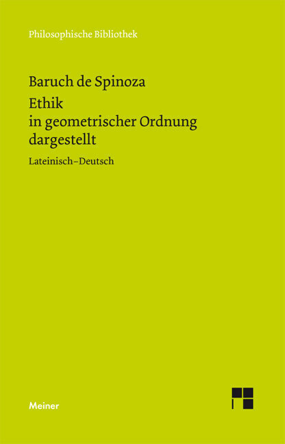 Ethik in geometrischer Ordnung dargestellt main product photo