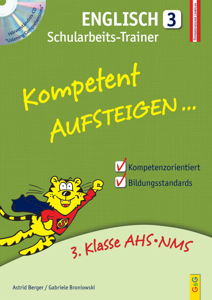 Kompetent Aufsteigen Englisch 3 - Schularbeits-Trainer mit CD. Tl.3 main product photo