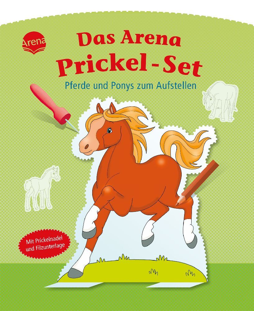 Das Arena Prickel-Set. - Pferde und Ponys zum Aufstellen main product photo