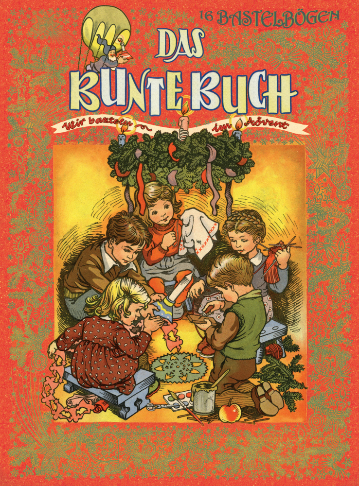 Das bunte Buch, m. 16 Bastelbögen main product photo