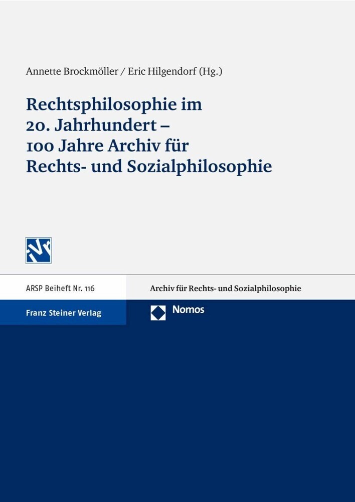 Rechtsphilosophie im 20. Jahrhundert main product photo