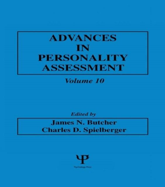 Advances in Personality Assessment main product photo