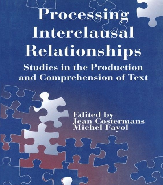 Processing interclausal Relationships main product photo